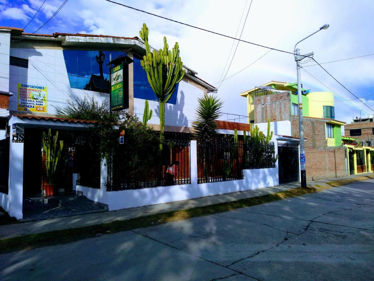 Casa Blanca Hospedaje Huamancaca Esterno foto