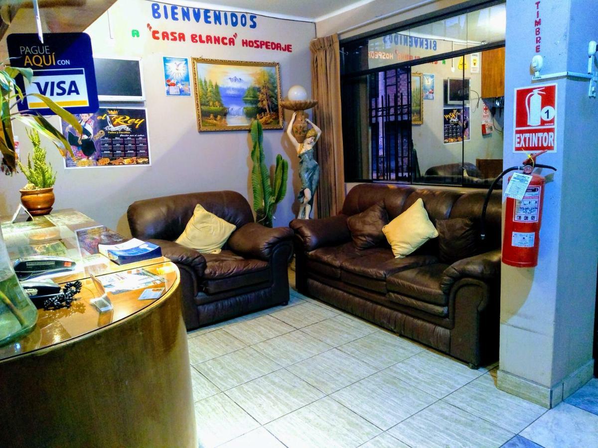 Casa Blanca Hospedaje Huamancaca Esterno foto