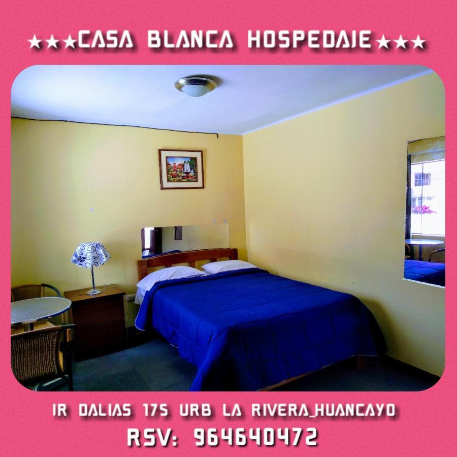 Casa Blanca Hospedaje Huamancaca Esterno foto